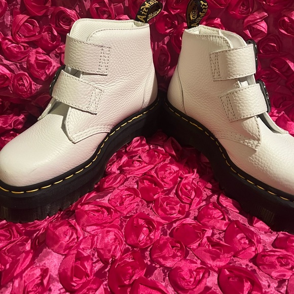 DEVON HEART LEATHER PLATFORM BOOTS - Picture 5 of 11